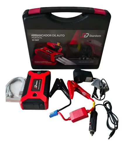 Arrancador de Batería 12V Portátil para Emergencias 🔋