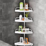 Organizador de baño telescópico ajustable y elegante