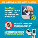 MEDIDOR DE GLUCOSA LASER - 99,9% PRECISÍON envío GRATIS