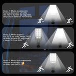 Pack x4 Unidades Lámpara Solar LED de Alto Ahorro – LUJOMEX©