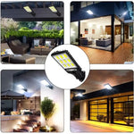Pack x4 Unidades Lámpara Solar LED de Alto Ahorro – LUJOMEX©