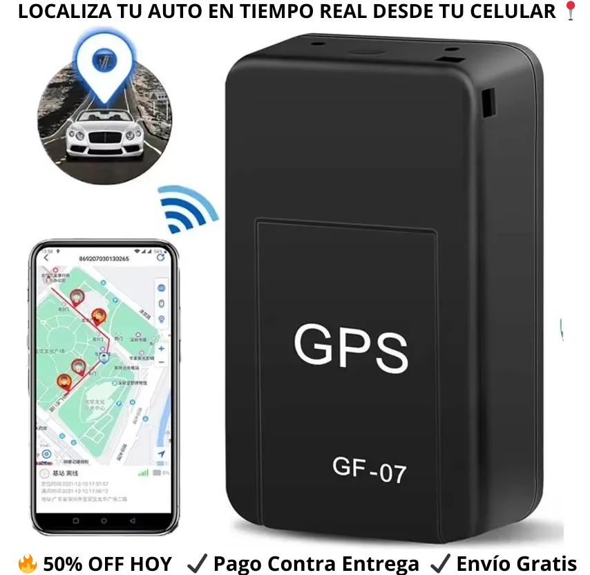 Rastreador en tiempo real incluye micrófono GPS LUJOMEX© – LUJO MEXICANO