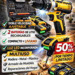 Taladro Inalámbrico 21V Doble Batería  LUJOMEX©