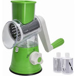 Rallador 3 en 1 – ¡Ahorra Tiempo en la Cocina! Corta Fácil ¡Sin Esfuerzo, Sin Riesgos!