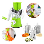 Rallador 3 en 1 – ¡Ahorra Tiempo en la Cocina! Corta Fácil ¡Sin Esfuerzo, Sin Riesgos!